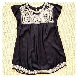 Joie flutter sleeve blouse